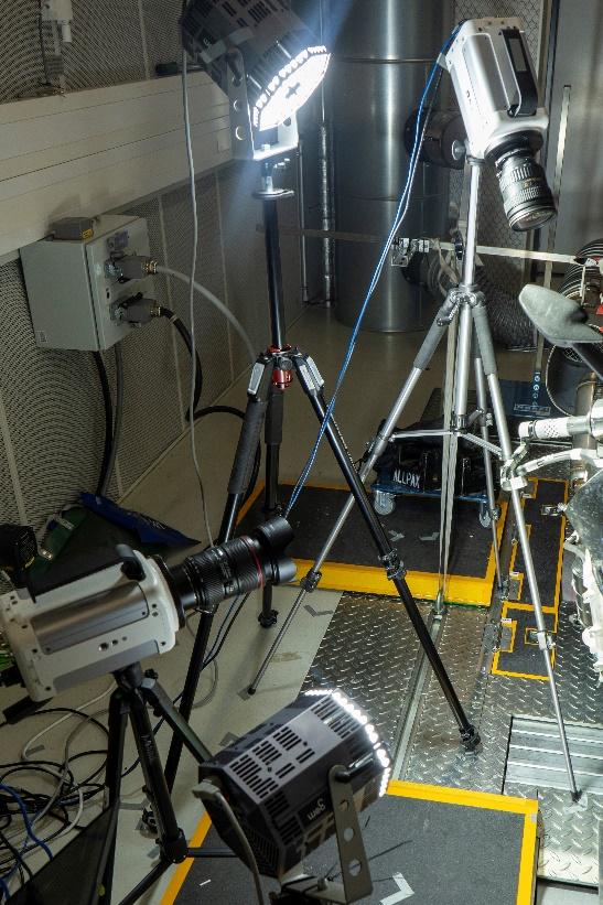 Advanced optical measurement equipment setup for motorcycle NVH analysis