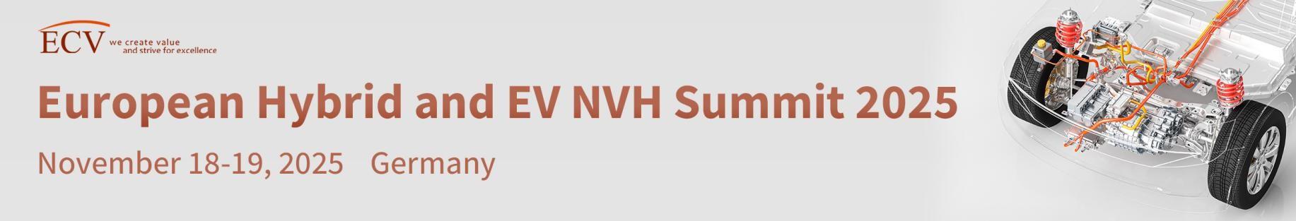 European Hybrid and EV NVH Summit 2025